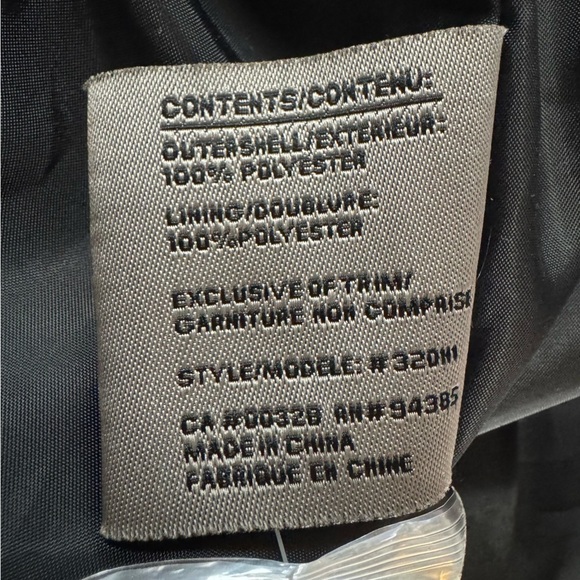 Apropos Black Belted Trench Coat Size Medium - Picture 13 of 15